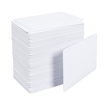 Pvc blanco cr80